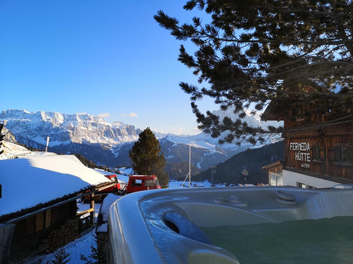 Rifugio Fermeda Hutte Santa Cristina Val Gardena Exterior foto