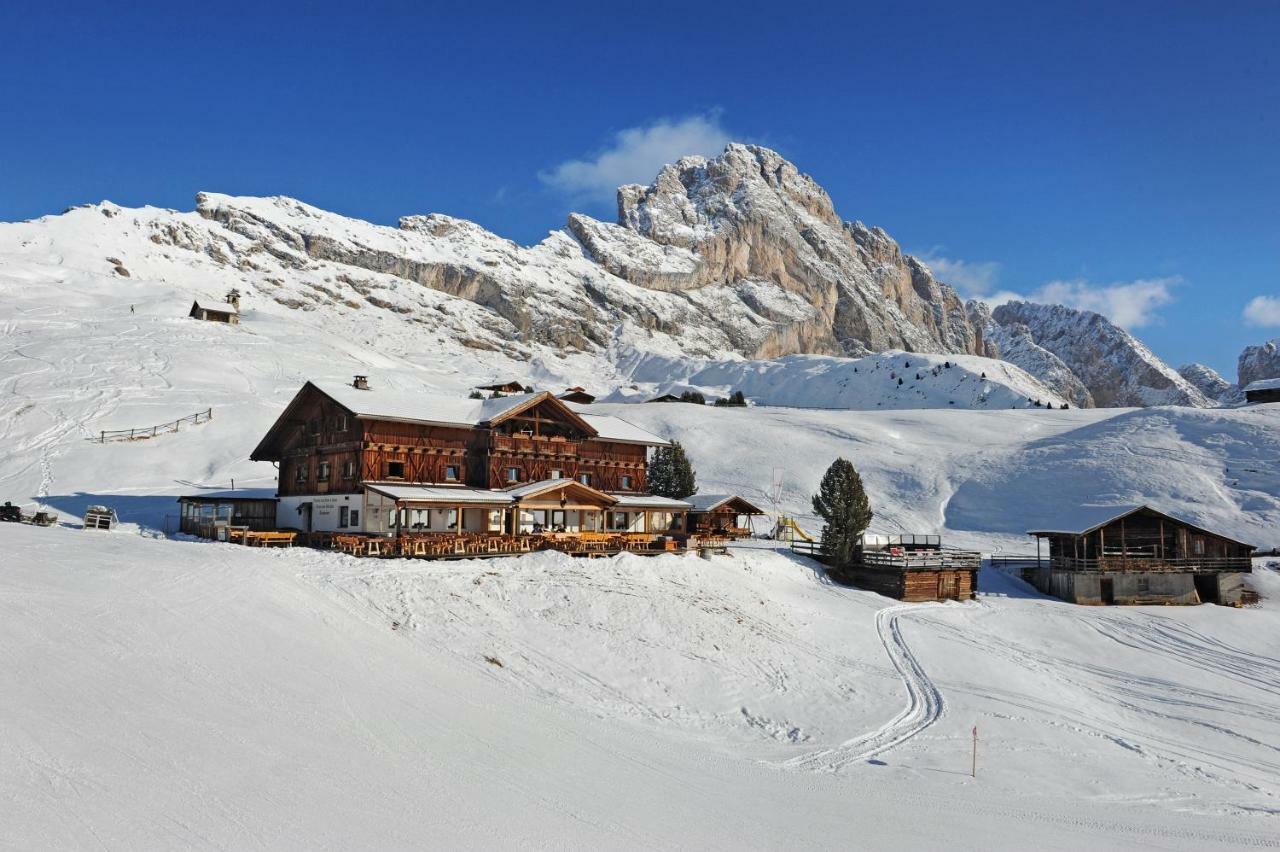 Rifugio Fermeda Hutte Santa Cristina Val Gardena Exterior foto